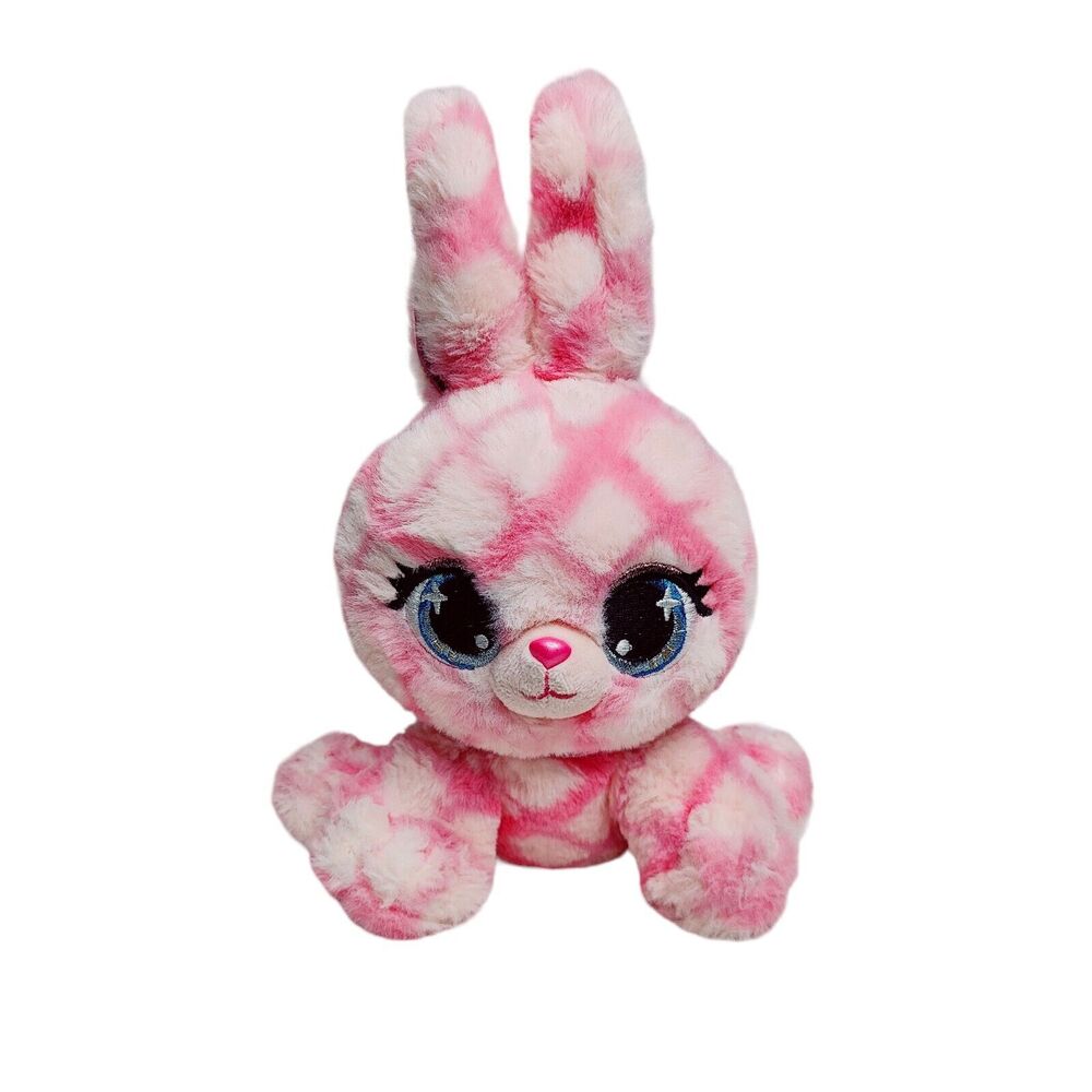 GUND Trixie Karrats 7in Pink Rabbit Plush Plushie Stuffed Animal Cute